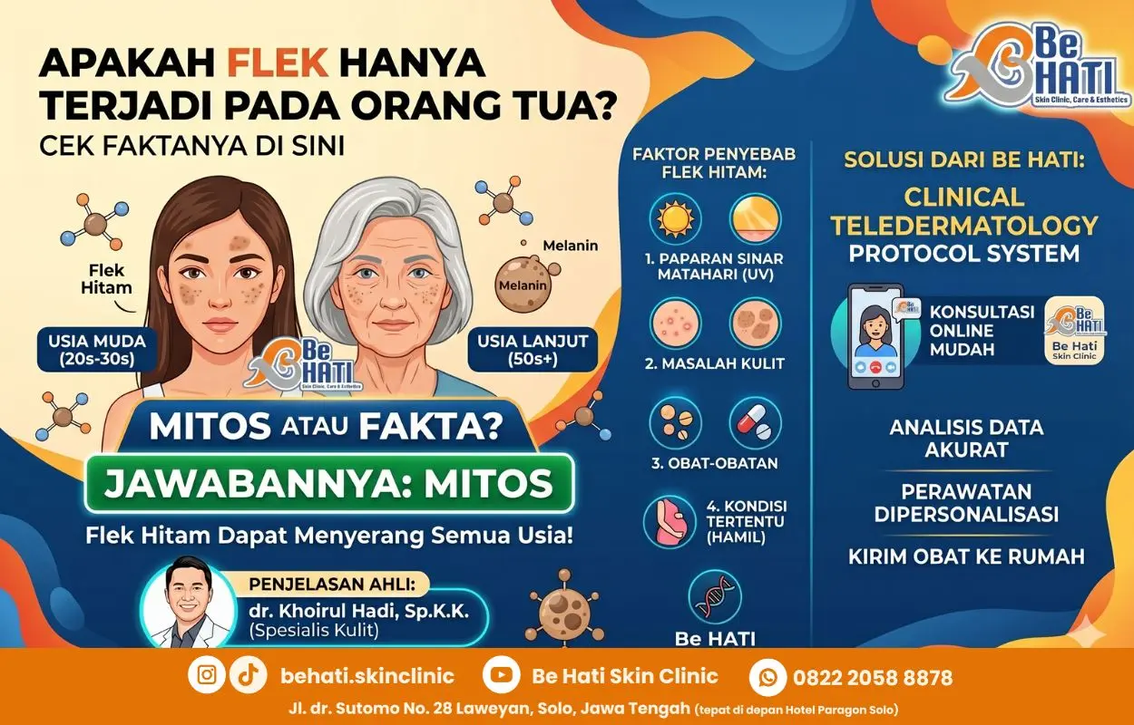 Perawatan flek hitam di Be Hati
