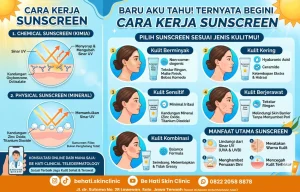 Cara kerja sunscreen pada kulit