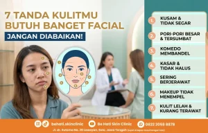 Perawatan facial wajah di Be Hati