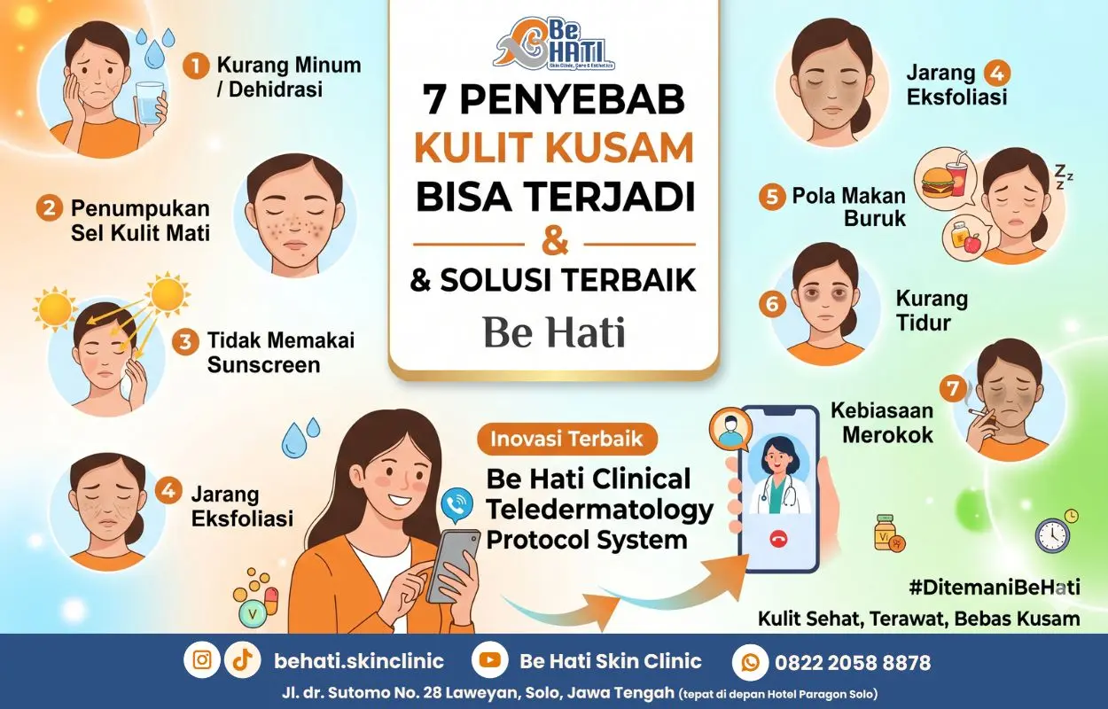 Kenapa kulit kusam bisa terjadi?