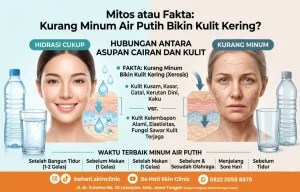 Mitos atau fakta kurang minum air putih