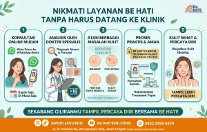 Kulit sehat dan terawat Bersama Be Hati