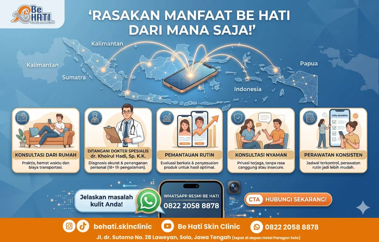 Perawatan kulit di Be Hati