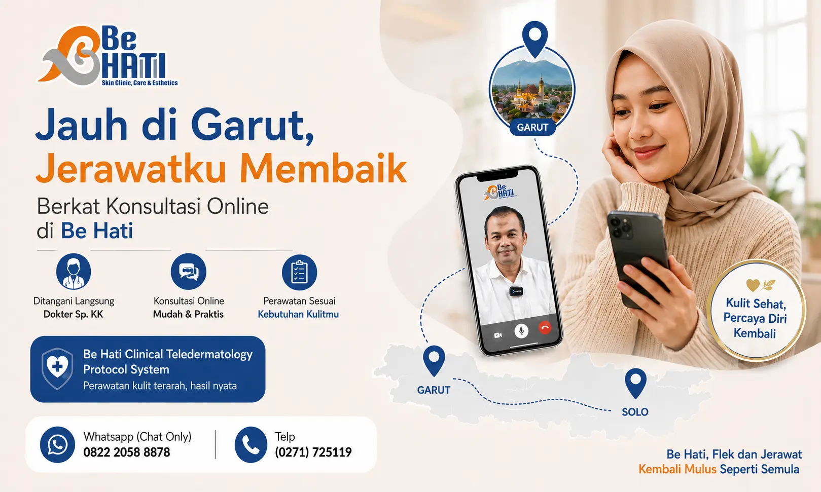 Perawatan online di Be Hati