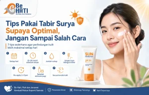 Tabir surya Be Hati Skin Clinic